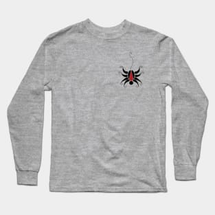 Dangling Black Widow Long Sleeve T-Shirt